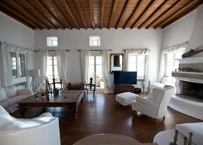 ヴィラ Topos Exclusive Mykonos Agios Ioannis Diakoftis