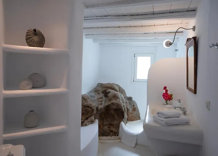 ヴィラ Topos Exclusive Mykonos Agios Ioannis Diakoftis